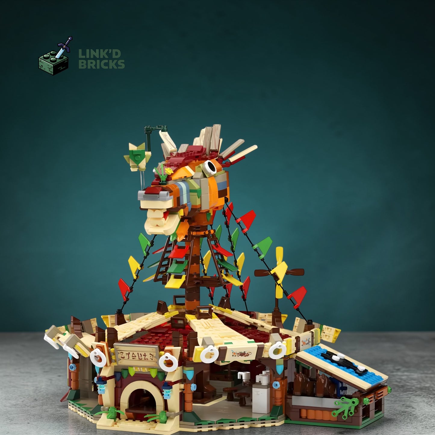 Link'd Bricks™ Horse Stable V2