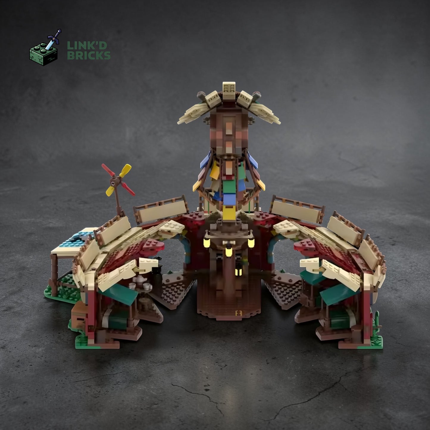 Link'd Bricks™ Horse Stable