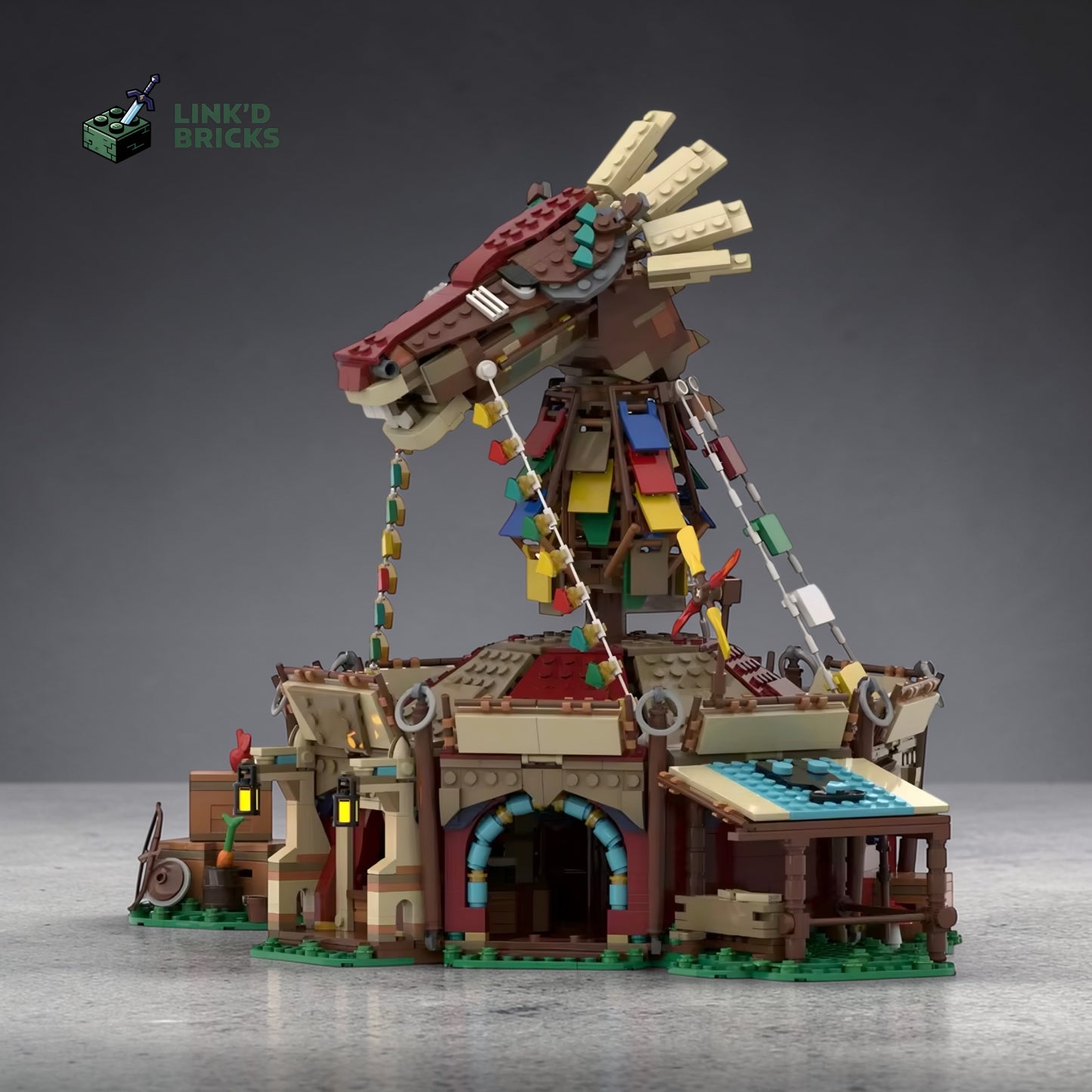 Link'd Bricks™ Horse Stable
